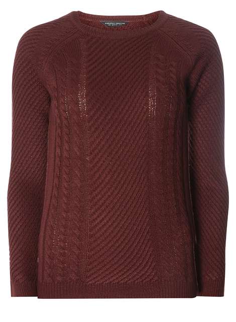 **Tall Berry Cable Detail Jumper